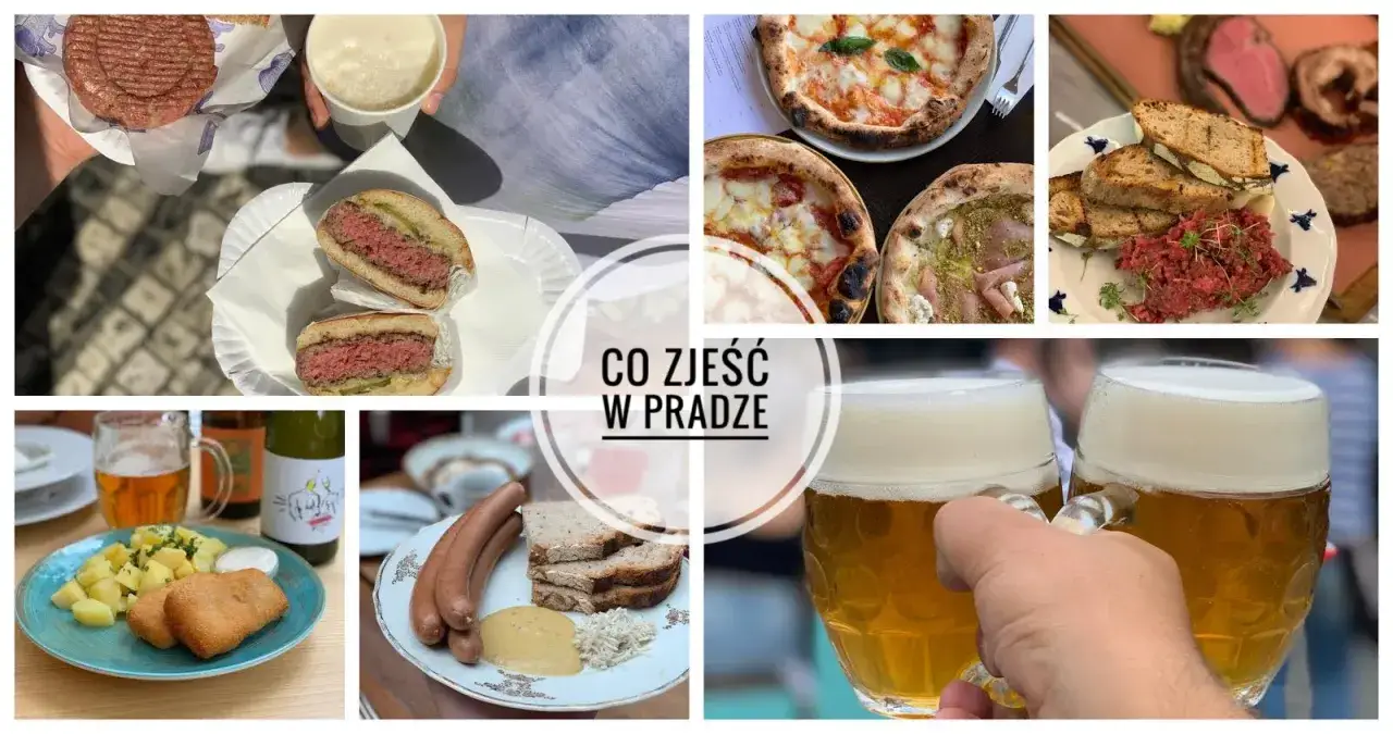 Praga oferuje różnorodne smaki: burgery, pizze, tatara, kiełbaski i piwo. Zastanawiasz się, ile kosztuje obiad w Pradze? Sprawdź!