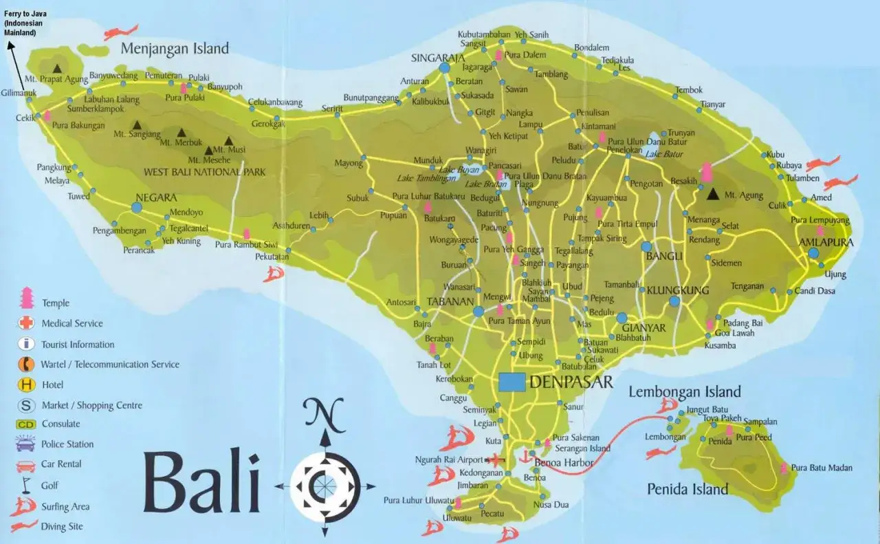 Zdjęcie Gdzie znajduje się wyspa Bali? Odkryj jej niezwykłą lokalizację