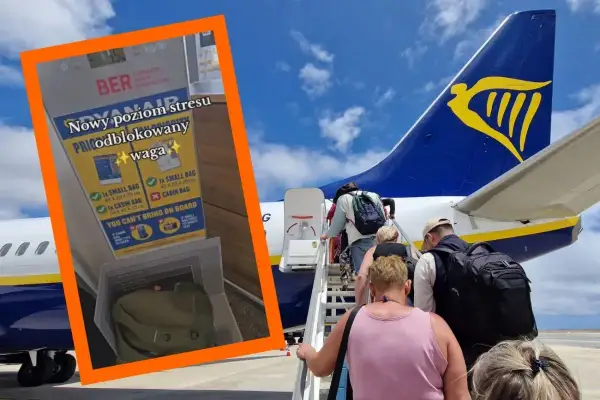 Waga bagażu podręcznego Ryanair. Czy można mieć prostownicę w bagażu podręcznym Ryanair? Zależy od jej rozmiaru.