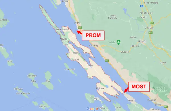 Jak dojechać na wyspę Pag? Sprawdź najlepsze opcje transportu